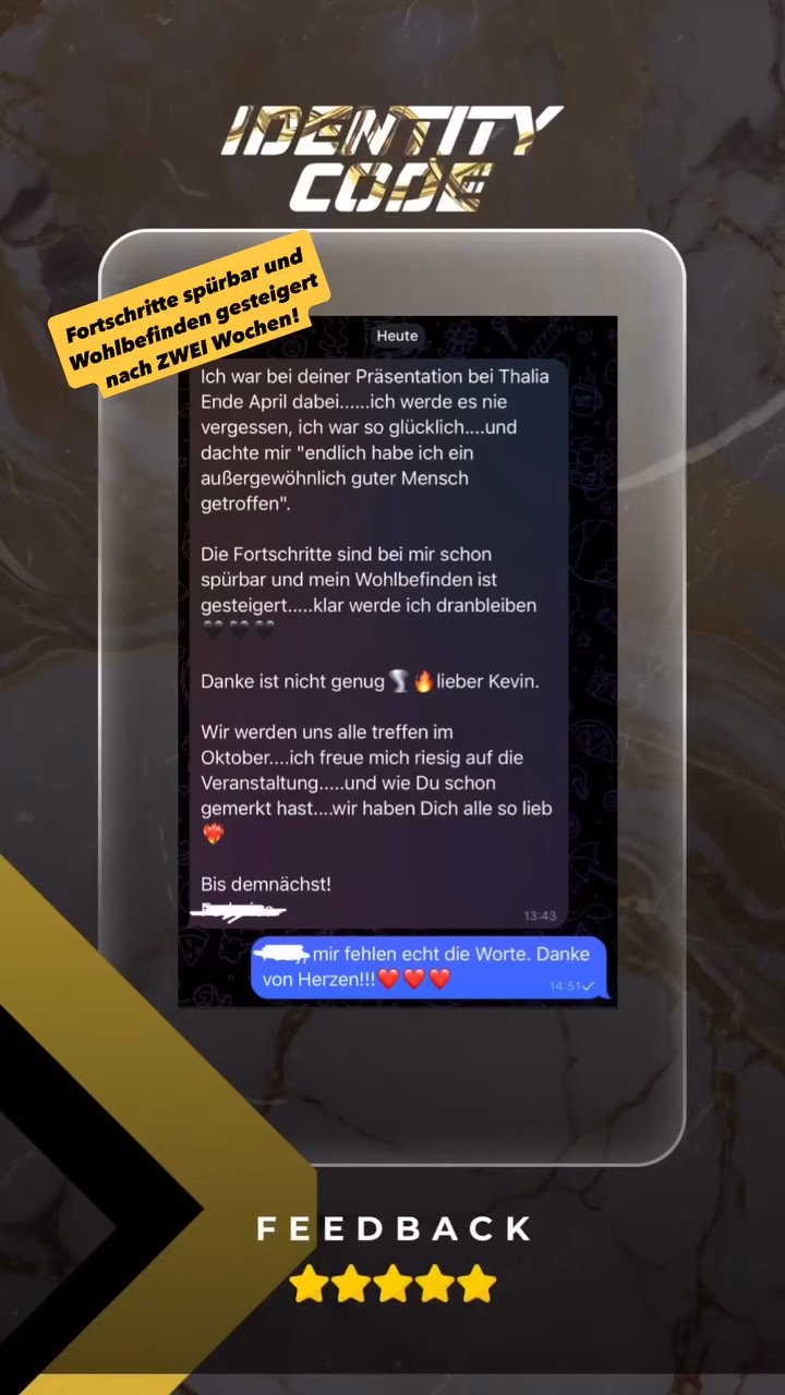 Nachricht an Kevin